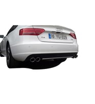 Audi A5 8P3 2012 - 2016 Sportback Arka Tampon Eki - Difüzör (Plastik)