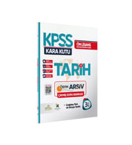KPSS Önlisans-Ortaöğretim Tarihin Kara Kutusu 3.Cilt Dijital Çözümlü ÖSYM Çıkmış Soru Bankası