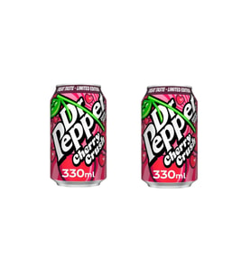 Dr Pepper Kiraz Aromalı Gazlı İçecek 330 ML (2 ADET)