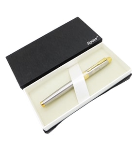 Signator® ST176 Brushed Gold Metal Roller Kalem  İsme Özel Kalem (Karışık)