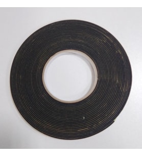 Contacall Kapı Pencere İzolasyon Bandı Yapışkan Sünger 2 mm Kalınlık 10 mm Genişlik 10 Metre Uzunluk / EPDM-2*10