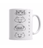 WILD LIFE Kupa Bardak Porselen