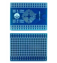TQFP-1 0.5MM SMD DIP ÇEVİRİCİ PCB -- TQFP16 TQFP32 TQFP48 TQFP64