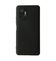 Xiaomi Redmi Note 10 Pro Kılıf Nano içi Kadife Silikon - Siyah