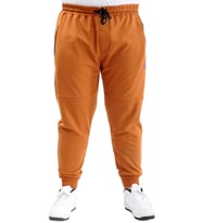 Mode XL Büyük Beden Eşofman Altı Dar Paça Zippered 22501 Tarçın