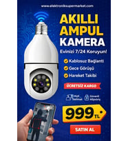 Duy girişli Kamera