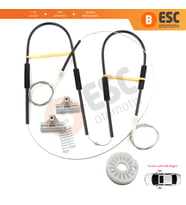 Ford Mondeo MK3 2000-2007 4/5 Kapı İçin Elektrikli Ön Sağ veya Sol Kapı Cam Kriko Tamir Seti