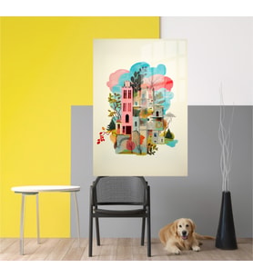 Miyrem-PopArt Design Cam Tablo-Model: 655