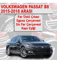 Volkswagen Passat B8 Avantajlı Krom Set 4 Ürün 2015-2018 Arası P. Çelik