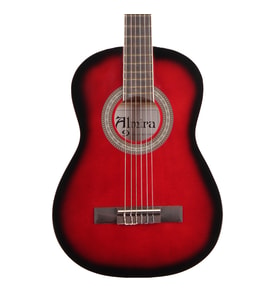 Almira Mg917-jr-rds 3/4 Klasik Gitar - Red Sunburst (eğitim - Junior Boy)  Kırmızı Sunburst Kaplama, Hafif Gövde Yapısı, Rahat Parmak Pozisyonlaması  Uyum: 8-12 Yaş Arası Öğrenciler