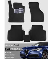 ALFA ROMEO GİULİETTA (2014-2024) Uyumlu EVA Paspas Tam Set–Araca Özel,Kolay Montaj,Su Geçirmez
