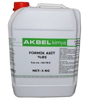 AKBEL FORMİK ASİT %85 5 KG (Beyaz)