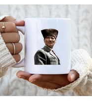 Atatürk Resim Baskılı Kupa Bardak