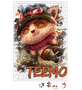 League Of Legends Teemo Puzzle 240 Parça Yapboz