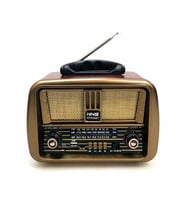 Nostaljik Ahşap Radyo Bluetootlu Usb Sd Mp3 Ns-8068bt (Kahverengi)
