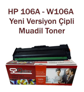 HP 106a W1106a Muadil Toner 107 Mfp135 Mfp137 Mfp138