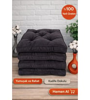 SİLİKONLU FİTİLLİ SANDALYE MİNDERİ