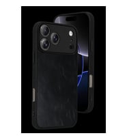 İphone 17 Pro Max Aras Deri Kapak - Siyah