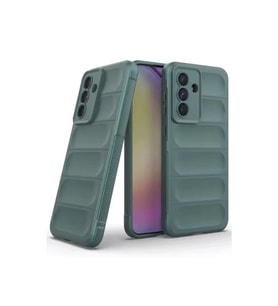 Samsung Galaxy A26 Kılıf Optimum Silikon - Koyu Yeşil