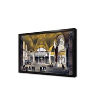 Osmanlı Dönemi Ayasofya Mimari Çerçeveli Mdf Tablo