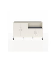Arges Konsol 6 Raflı 4 Kapaklı 176x30x99 Aytaşı-Aytaşı/Antrasit