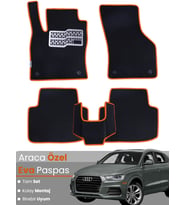 AUDİ Q3 (2011-2018) Uyumlu EVA Paspas Tam Set–Araca Özel,Su Geçirmez,Hızlı ve Kolay Montaj