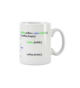 Coffee Yazılımcı Mühendis Java Eğlenceli Hediye Baskılı Kupa Bardak