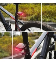 Lexroo LED Güneş Enerjili Bisiklet Kuyruk Lambası – Güvenli ve Çevre Dostu Sürüş İçin