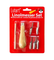 Lutart Linol Oyma Seti Blister Ambalaj 5'li 