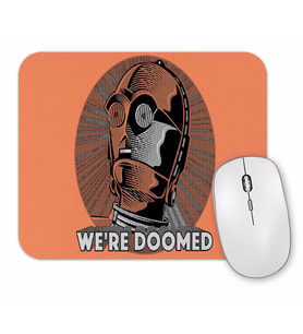 We're All Mad Here Mouse Pad
