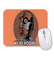 We're All Mad Here Mouse Pad