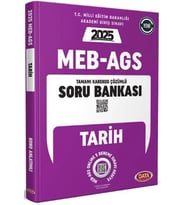 2025 MEB AGS Tarih Soru Bankası Data Yayınları
