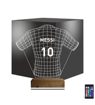 Luvivia Futbol Forma Taraftar Kişiye Özel 3D Lamba - Masa Gece Lambası