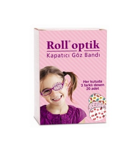 Roll Optik Kapatıcı Göz Bandı 20 adet