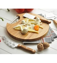 BK Gift Kişiye Özel İsimli Bambum Ricotta 4 Parça Peynir Seti