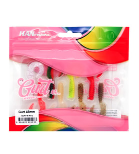 Hanfish Gurt 4.5cm LRF Silikon Yem Karışık Renk Paketi - Mix 2