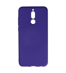 Huawei Mate 10 Lite Kılıf Nano İçi Kadife Silikon - Mor