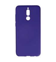 Huawei Mate 10 Lite Kılıf Nano İçi Kadife Silikon - Mor