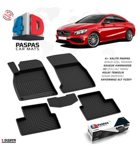 Mercedes Cla Serisi C117 4D Havuzlu Paspas 2013-2018 A+Kalite