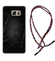 Samsung S7 Edge S20 Fe Plus Ultra S21 S22 Kılıf Boyun Asklı Rasta Silikon Dikenli Tel 1779