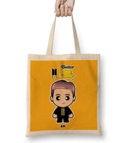 Bts Rm Butter Version in Minime Style Bez Çanta Uzun Saplı