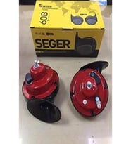 Seger Dadat Korna 12V Tek Fişli Şaseli Salyangoz Korna Takım