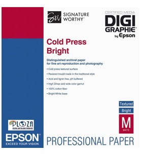 Epson Cold Press Bright 17''X 15M Mürekkep Püskürtmeli Kağıdı