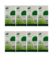 Uzlight 10W(75W) 8200K (Yeşil Işık) E27 Duylu Led Ampul (8 Adet)