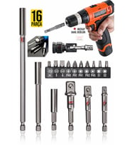 Yeni Nesil  Bits Uç Bağlantı Adaptör Seti Lokma Bağlantı 16PCS Tornavida Lokma Seti Matkap Ucu