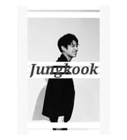 Jungkook Tablo Ahşap Poster Dekoratif Kod5124
