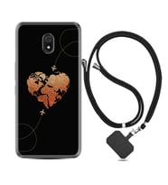 Xiaomi Redmi 8A 8 Pro 9C 9T 10C 11T Pro Kılıf Boyun Askılı Silikon Plane Heart 1721