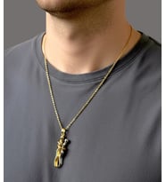 Sevgililer gününe özel unisex sevgi kolyesi.
