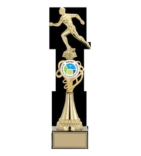 ODAK KUPA - Figürlü Kupalar - Atletizm Erkek Figürlü Kupalar FG-034 A - 39 cm