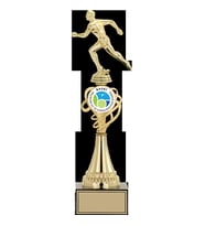 ODAK KUPA - Figürlü Kupalar - Atletizm Erkek Figürlü Kupalar FG-034 A - 39 cm